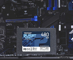 Накопитель SSD Patriot SATA III 480Gb PBE480GS25SSDR Burst Elite 2.5"