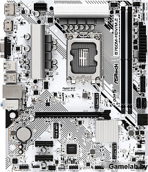Материнская плата Asrock B760M-HDV/M.2 Soc-1700 Intel B760 2xDDR5 mATX AC`97 8ch(7.1) 2.5Gg RAID+VGA