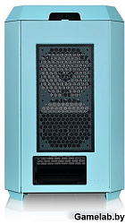 Корпус Thermaltake The Tower 300 Turquoise голубой без БП miniITX 7x120mm 5x140mm 2xUSB3.0 audio bot