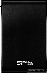 External HDD 2.5" 1.0Tb Silicon Power Armor A80 <SP010TBPHDA80S3K> черный (USB3.0, противоударный MI