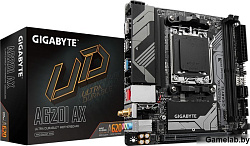 Gigabyte A620I AX, Socket AM5, AMD A620, 2xDDR5-5200, HDMI+DP, 1xPCI-Ex16, 2xSATA3(RAID 0,1), 1xM.2,