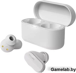 Гарнитура внутриканальные Philips TAT3508WT/00 белый беспроводные bluetooth в ушной раковине