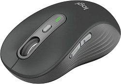 Мышь Logitech M750 L Large графитовый оптическая (4000dpi) беспроводная BT/Radio USB (5but)