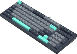 Клавиатура A4Tech Fstyler FS300 механическая черный/серый USB for gamer LED (FS300 PANDA ROCK)