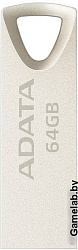 Флеш накопитель 64GB ADATA UV210, USB 2.0, Металлич. Серебро