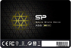 Накопитель SSD Silicon Power SATA III 256Gb SP256GBSS3A55S25 Ace A55 2.5"SP256GBSS3A55S25