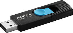 Флеш Диск A-Data 32Gb UV220 AUV220-32G-RBKBL USB2.0 черный/синий