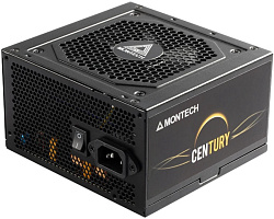 Блок питания Montech CENTURY 550W / ATX 2.43, APFC, 80 PLUS Gold, Full Bridge LLC, DC-DC, Japan caps