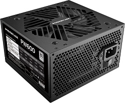 Блок питания Powercase PW600 (80 Plus, ATX 2.31, 600W, APFC, DC-DC, 120mm Fan) / PS-600W-DC