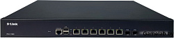 D-Link DSA-2108S/A1A Cервисный маршрутизатор с 8 настраиваемыми портами (6x10/100/1000Base-T, 2x1000