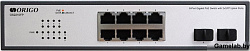 Коммутатор Origo OS2210FP/120W OS2210FP/120W/A1A (L2) 8x1Гбит/с 2SFP 8PoE+ 120W неуправляемый
