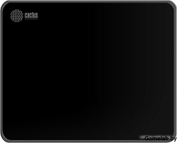 Коврик для мыши Cactus CS-MP-D01M Средний черный 300x250x3мм