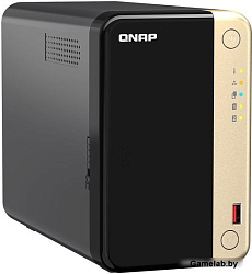 Сетевое хранилище NAS Qnap Original TS-264-8G 2-bay настольный Celeron N5095