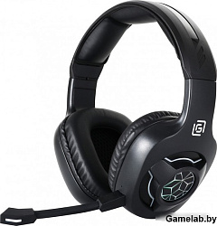 Наушники с микрофоном Оклик HS-L575G черный накладные BT оголовье (1895253)