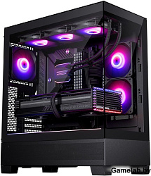 Корпус PHANTEKS 523 XT View, Black, 3x120mm ARGB Fan, Tempered Glass, Mid-Tower / PH-XT523V1_DBK01_R