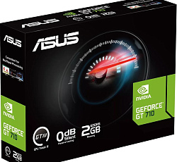 Видеокарта Asus PCI-E GT710-SL-2GD5-BRK-EVO NVIDIA GeForce GT 710 2Gb 64bit GDDR5 954/5012 DVIx1 HDM