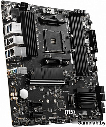 Материнская плата MSI B550M PRO-VDH Soc-AM4 AMD B550 4xDDR4 mATX AC`97 8ch(7.1) GbLAN RAID+VGA+HDMI+