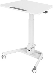 Стол для ноутбука Cactus VM-FDS109 столешница МДФ белый каркас белый 73x50x108см (CS-FDS109WWT)