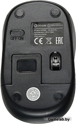 Мышь Oklick 665MW черный/красный оптическая (1000dpi) беспроводная USB (3but)