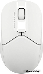 Мышь A4Tech Fstyler FG12S белый оптическая (1200dpi) silent беспроводная USB (3but)