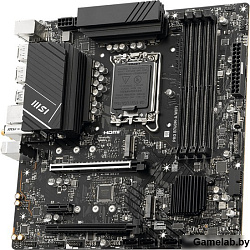 MSI PRO B760M-A WIFI LGA1700,4DDR5,2PCI-Ex16,1PCI-Ex1,2M.2,4SATA3,2USB3.2  Gen2,7USB3.2 G
