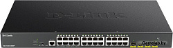 D-Link DGS-1250-28XMP/A1A, L2 Smart Switch with 24 10/100/1000Base-T ports and 4 10GBase-X SFP+ port