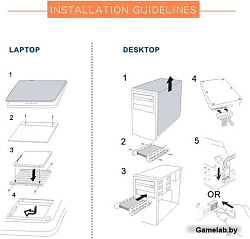 Накопитель SSD Kingspec SATA III 1Tb P3-1TB 2.5"