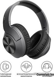 Наушники мониторные A4Tech 2Drumtek BH300 1м черный беспроводные bluetooth оголовье (BH300 ASH GREY)