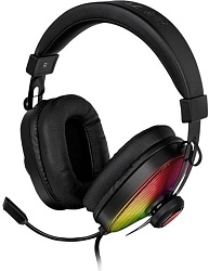 Наушники HT/Импульсный G100/Аналоговый/RGB Светодиодный/(EC)наушник/Черный/Штекер 3,5 мм, код ТН ВЭД