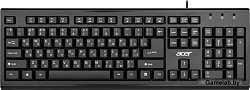 Клавиатура Acer OKW120 черный USB Multimedia