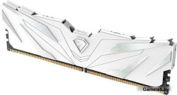 Модуль памяти DDR4 Netac Shadow II 16GB 3200MHz CL16 1.35V / NTSWD4P32SP-16W / White / with radiator
