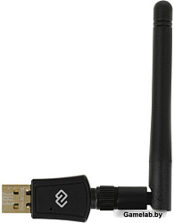 Сетевой адаптер WiFi Digma DWA-AC600E AC600 USB 2.0 (ант.внеш.съем) 1ант. (упак.:1шт)