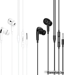 Гарнитура вкладыши Hoco M1 Pro 1.2м белый проводные в ушной раковине