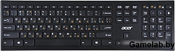 Клавиатура Acer OKR010 черный беспроводная slim Multimedia