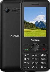 Мобильный телефон Xenium X280 черный моноблок 2Sim 2.8" 240x320 Nucleus 0.3Mpix GSM900/1800 MP3 FM m