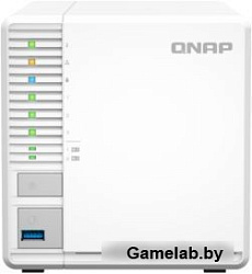Сетевое хранилище NAS Qnap Original TS-364-8G 3-bay настольный Celeron N5095