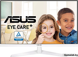 Монитор Asus 27" VY279HE-W белый IPS LED 1ms 16:9 HDMI матовая 1000:1 250cd 178гр/178гр 1920x1080 75