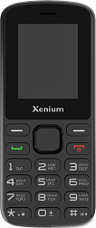 Мобильный телефон XENIUM X170 черный моноблок 2Sim 1.77" 128x160 Nucleus 0.3Mpix GSM900/1800 MP3 FM 