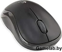 Мышь Logitech B175 черный/серый оптическая (1000dpi) беспроводная USB для ноутбука (2but)