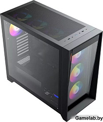 ACD Корпус ACD Lagrange black with 4 pcs ARGB fan (PWM+5V 3PIN) +FAN HUB
