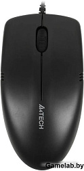 Мышь A4Tech OP-530NUS черный оптическая (1200dpi) silent USB (2but)