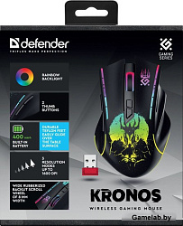 Мышка OPTICAL KRONOS GM-695 52695 BLACK DEFENDER