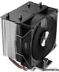 PCCooler R200 S115X/1200/1700/AM4/AM5 (TDP 110W, 90mm Non LED Fan, 2 тепловые трубки 6мм, 2200RPM, 2