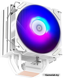 ZALMAN CNPS9X PERFORMA WHITE ARGB, 120mm FAN, 4 HEAT PIPES, 4-PIN PWM, 700-1800 RPM, 28DBA MAX, HYDR