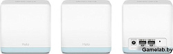 Бесшовный Mesh роутер Mercusys Halo H30(3-pack) AC1200 10/100/1000BASE-TX компл.:устройство/креплени