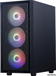Корпус Accord M203 черный без БП ATX 2xUSB2.0 1xUSB3.0 1xUSB3.1 audio bott PSU