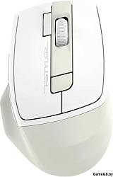 Мышь A4Tech Fstyler FG45CS Air2 бежевый оптическая (2000dpi) silent беспроводная USB для ноутбука (7