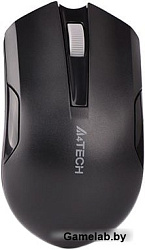 Мышь A4 V-Track G3-200NS черный оптическая (1000dpi) беспроводная USB (3but)