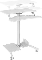 Стол для ноутбука Cactus VM-FDS108 столешница МДФ белый 71x39.2x110см (CS-FDS108WWT)