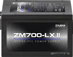 Блок питания Zalman ZM700-LXII, 700W, ATX12V v2.31, APFC, 12cm Fan, Retail (ZM700-LXII)